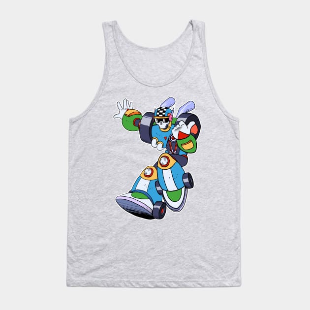 TURBOMAN Tank Top by IanDimas